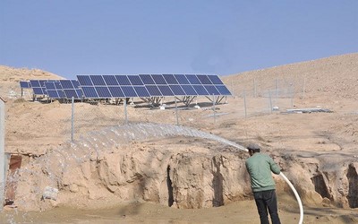 Water supply in desert  