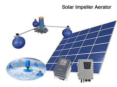 Impeller Solar Aerator