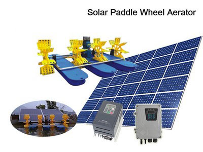 Paddle Wheel Solar Aerator