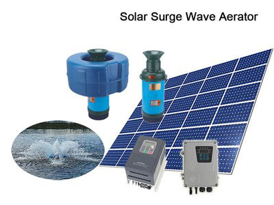 Surge Wave Solar Aerator